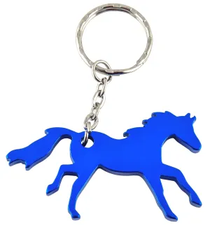 Aluminum Horse Keychains