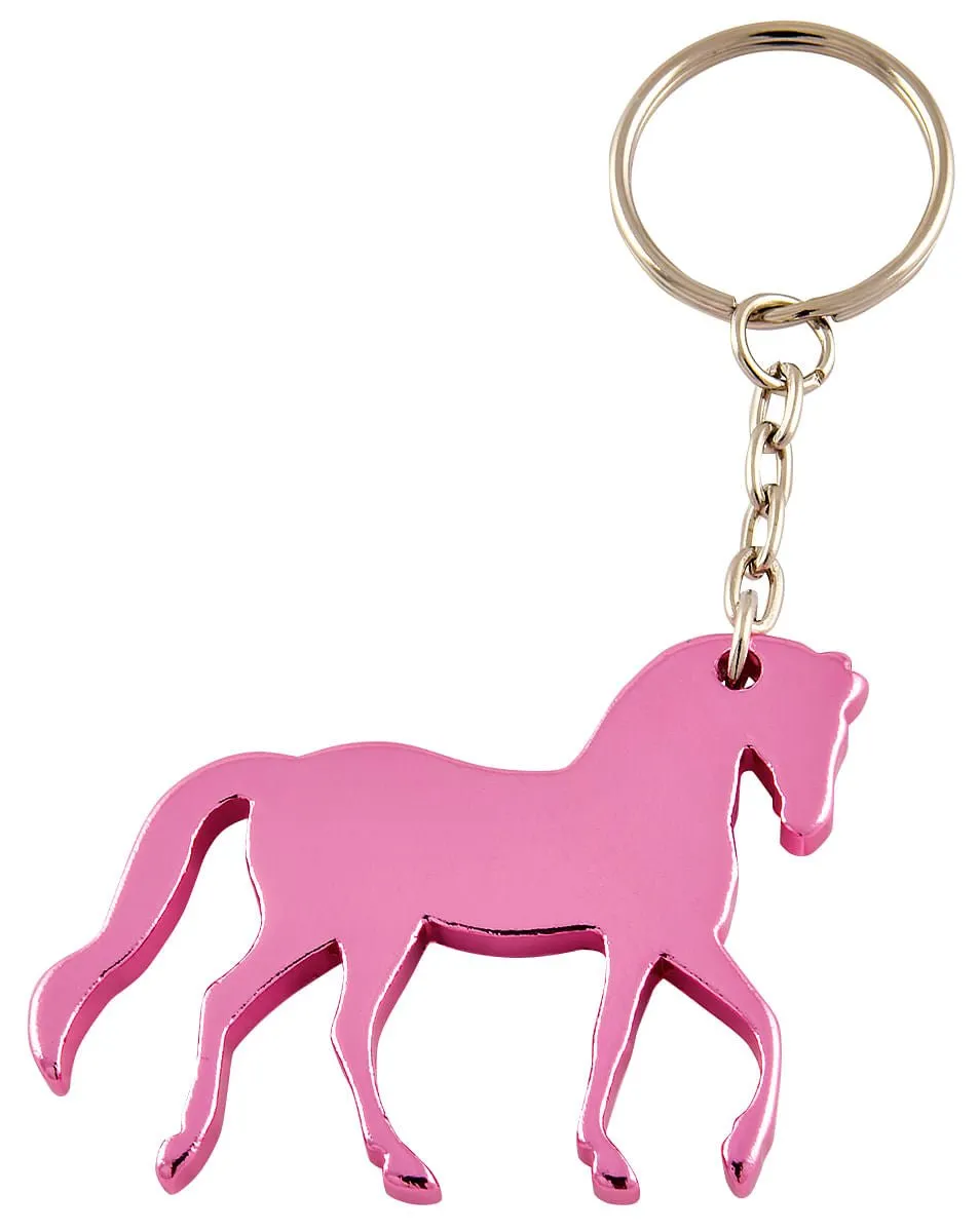 Aluminum Horse Keychains