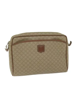 Authentic Beige Macadam Canvas Clutch Bag