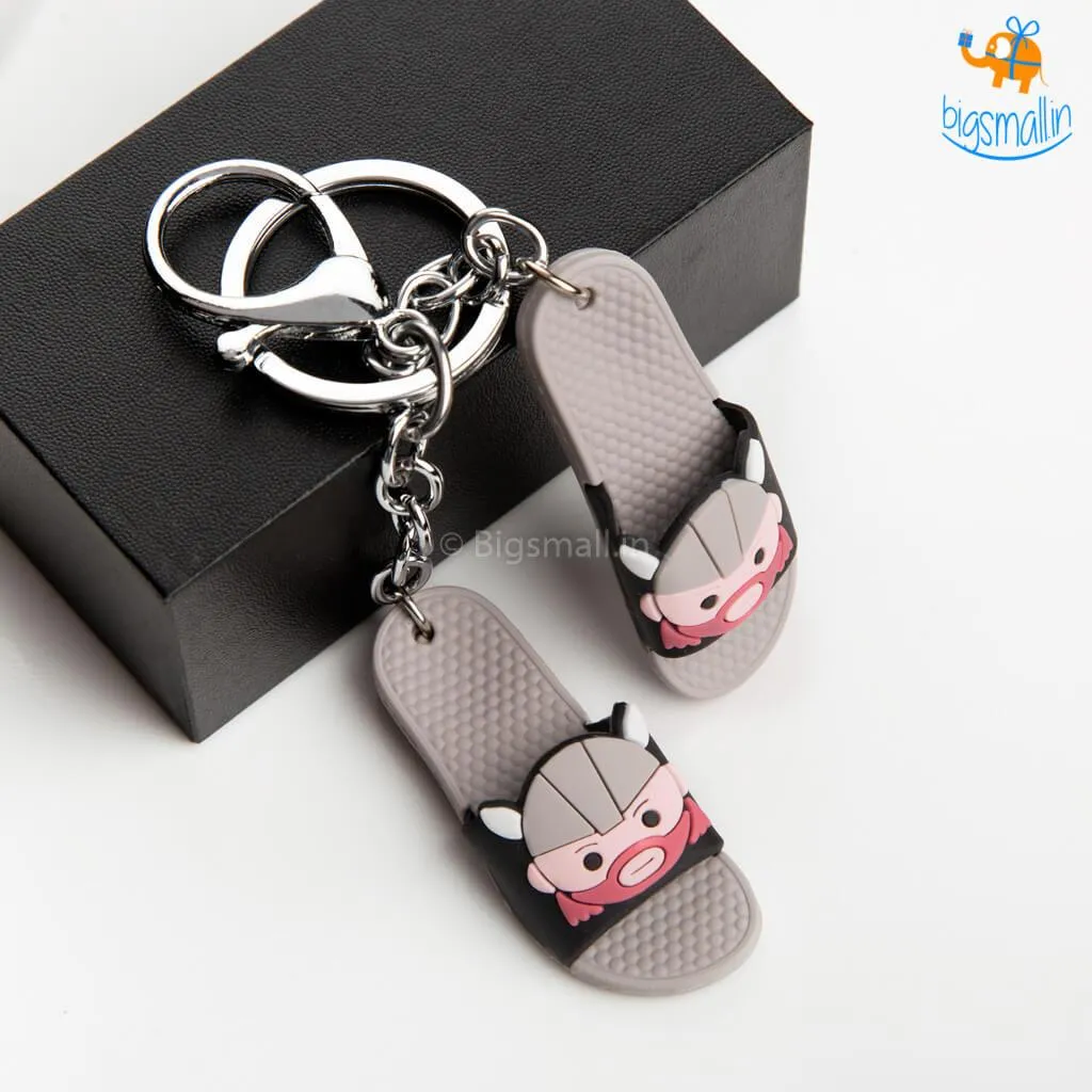 Avengers Slippers Keychain