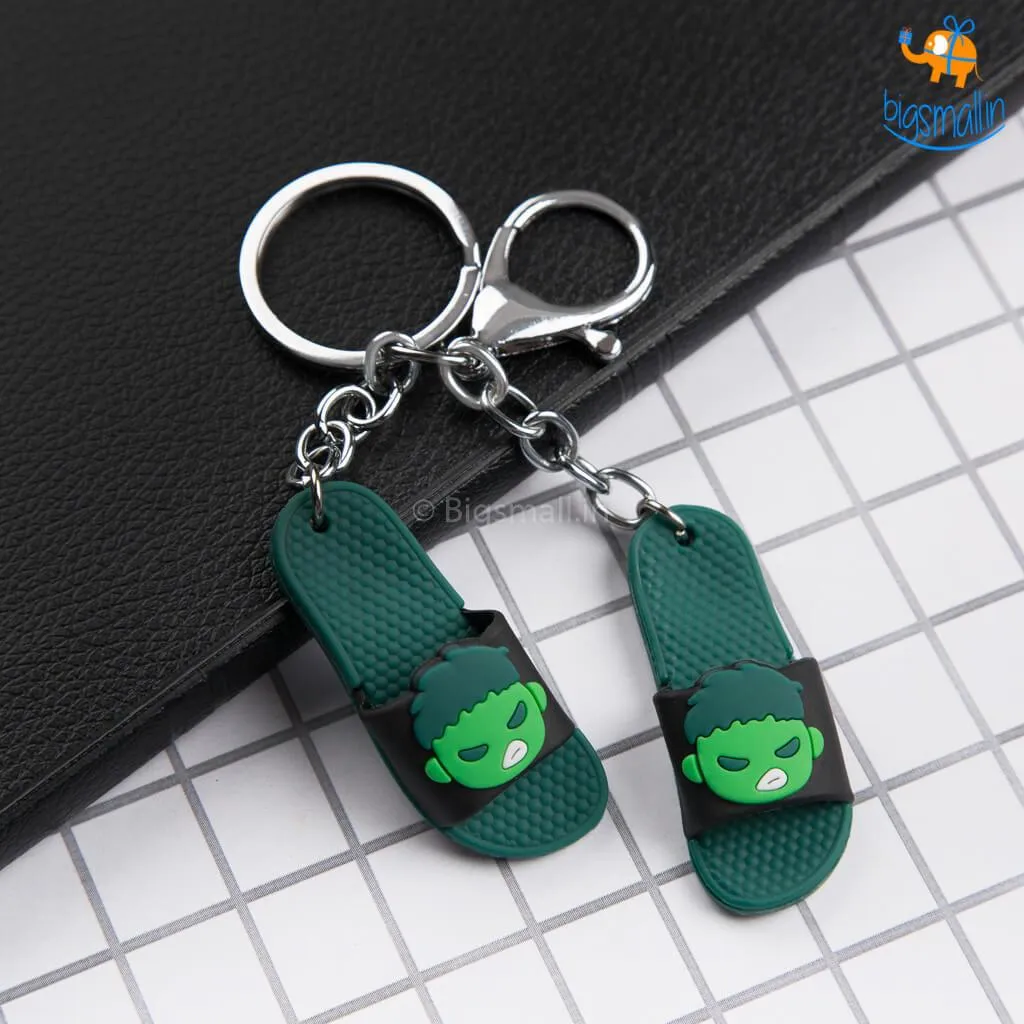 Avengers Slippers Keychain