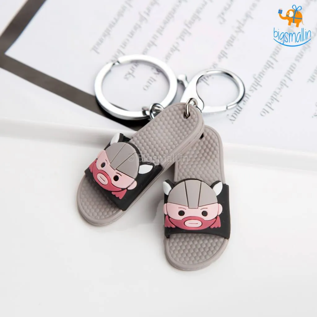 Avengers Slippers Keychain