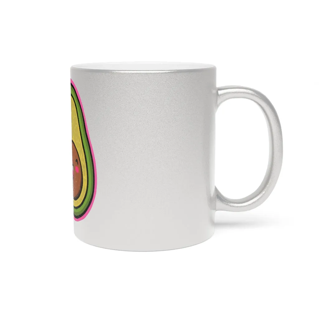 Avocado Metallic Mug (Silver\Gold)