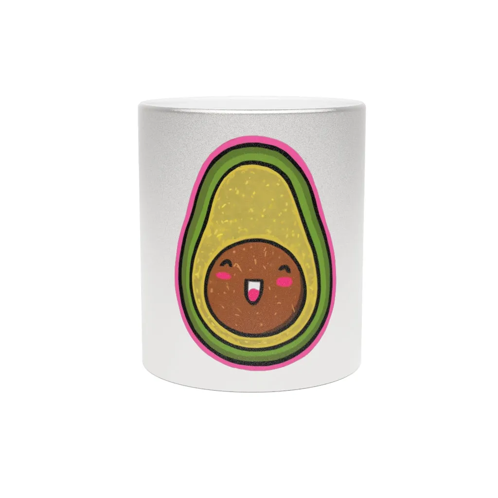 Avocado Metallic Mug (Silver\Gold)