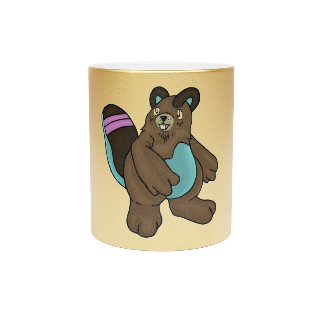 Beachu Metallic Mug (Silver\Gold)