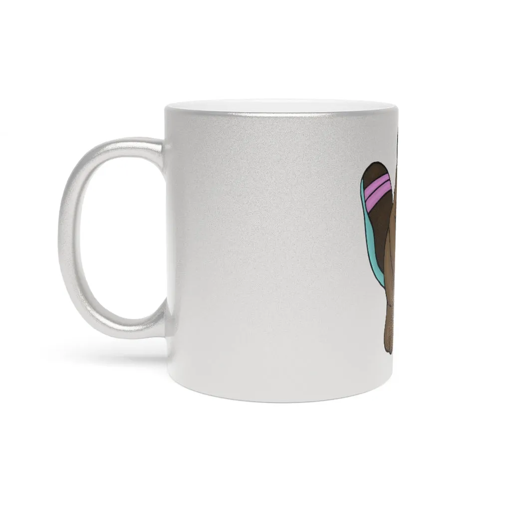 Beachu Metallic Mug (Silver\Gold)