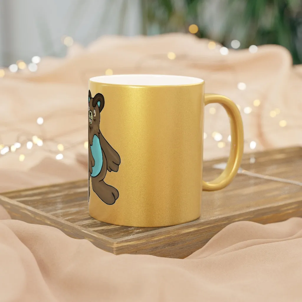 Beachu Metallic Mug (Silver\Gold)