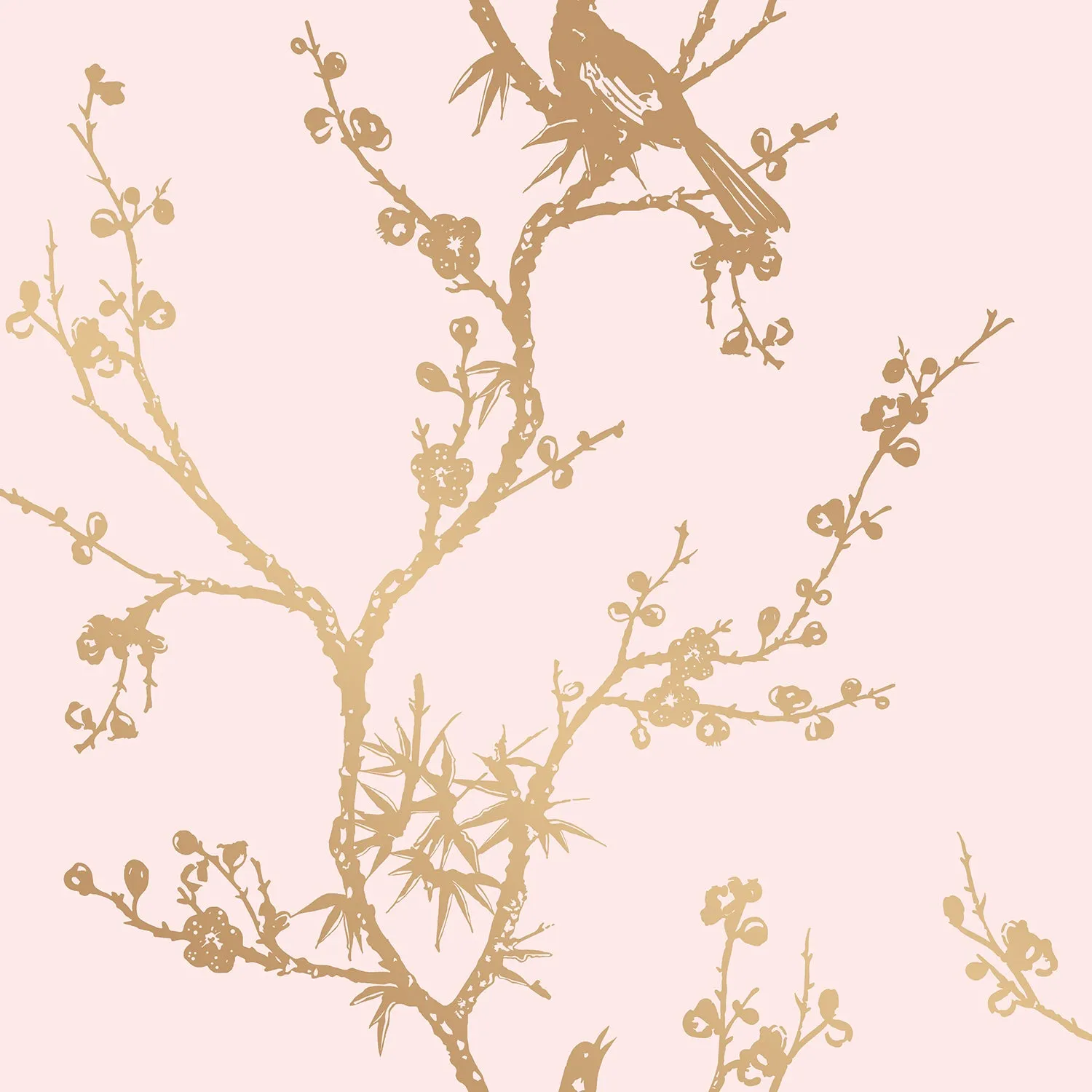 Bird Watching Peel and Stick Wallpaper By Cynthia Rowley