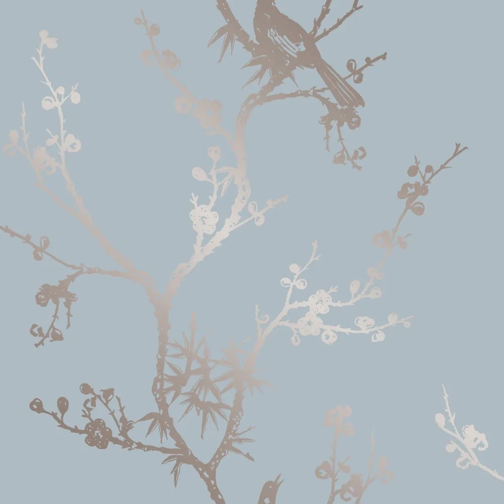 Bird Watching Peel and Stick Wallpaper By Cynthia Rowley