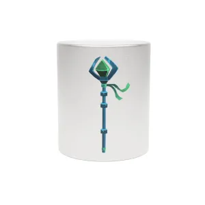 Blue Staff Metallic Mug (Silver / Gold)