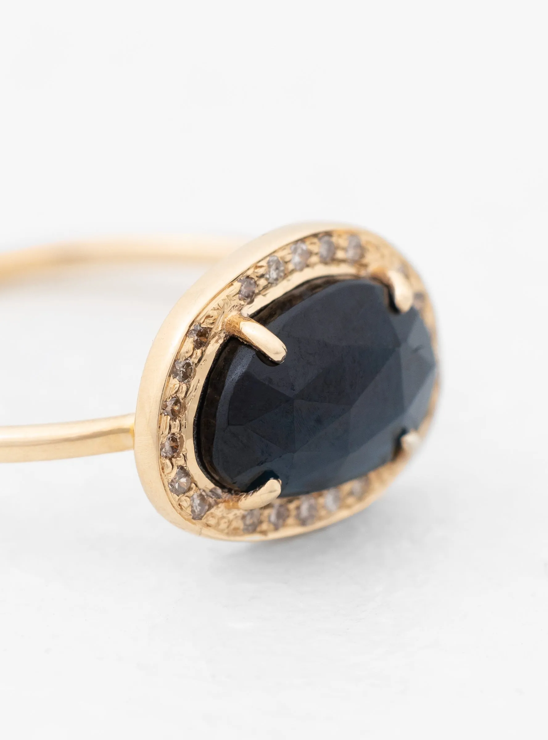 Blue Tourmaline Stella Ring