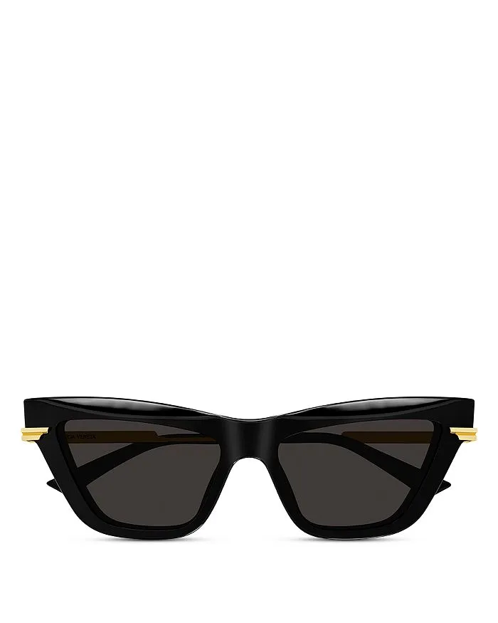 Bottega Veneta 54mm cat eye combination sunglasses