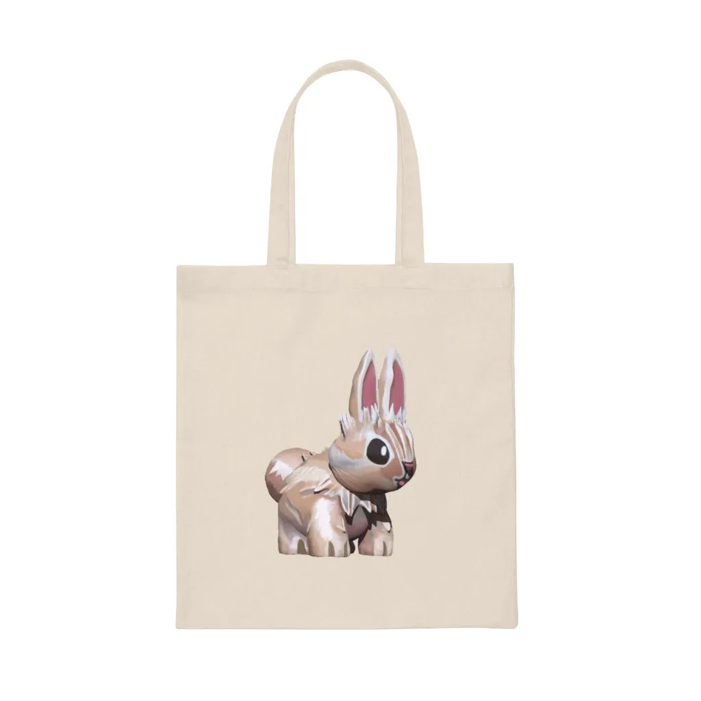 Bunny Canvas Tote Bag