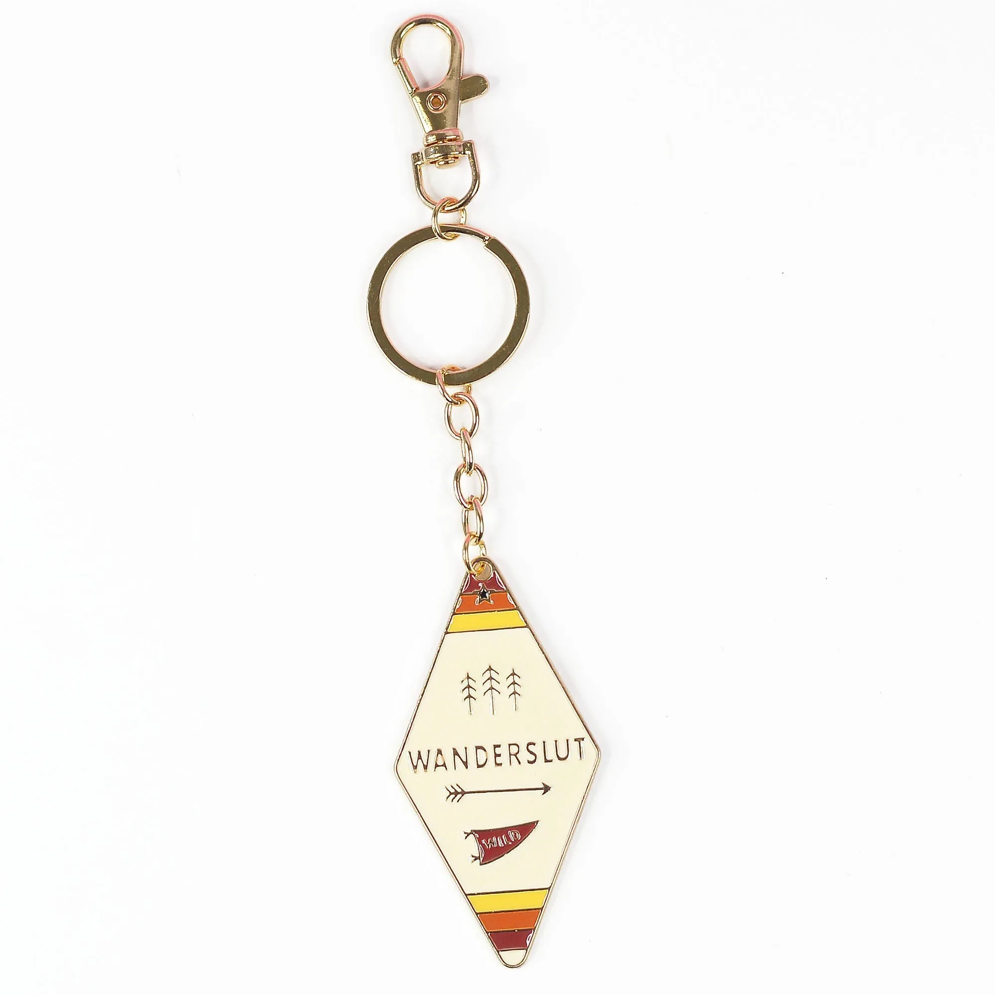 Camp Collection Enamel Keychain