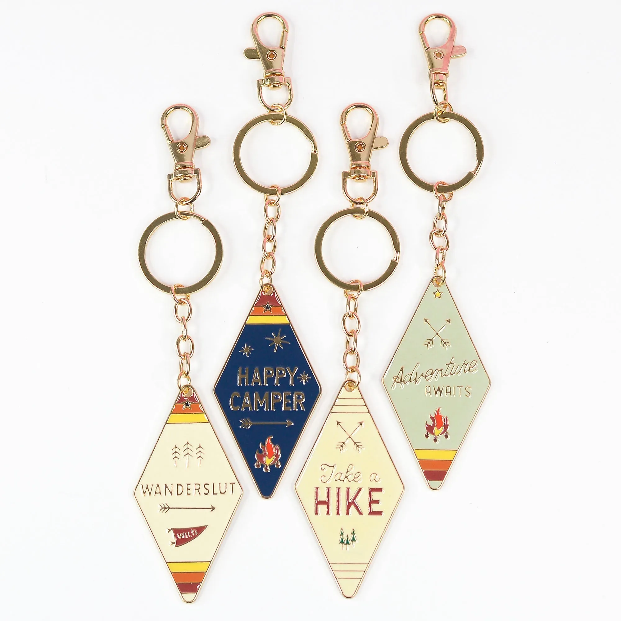 Camp Collection Enamel Keychain