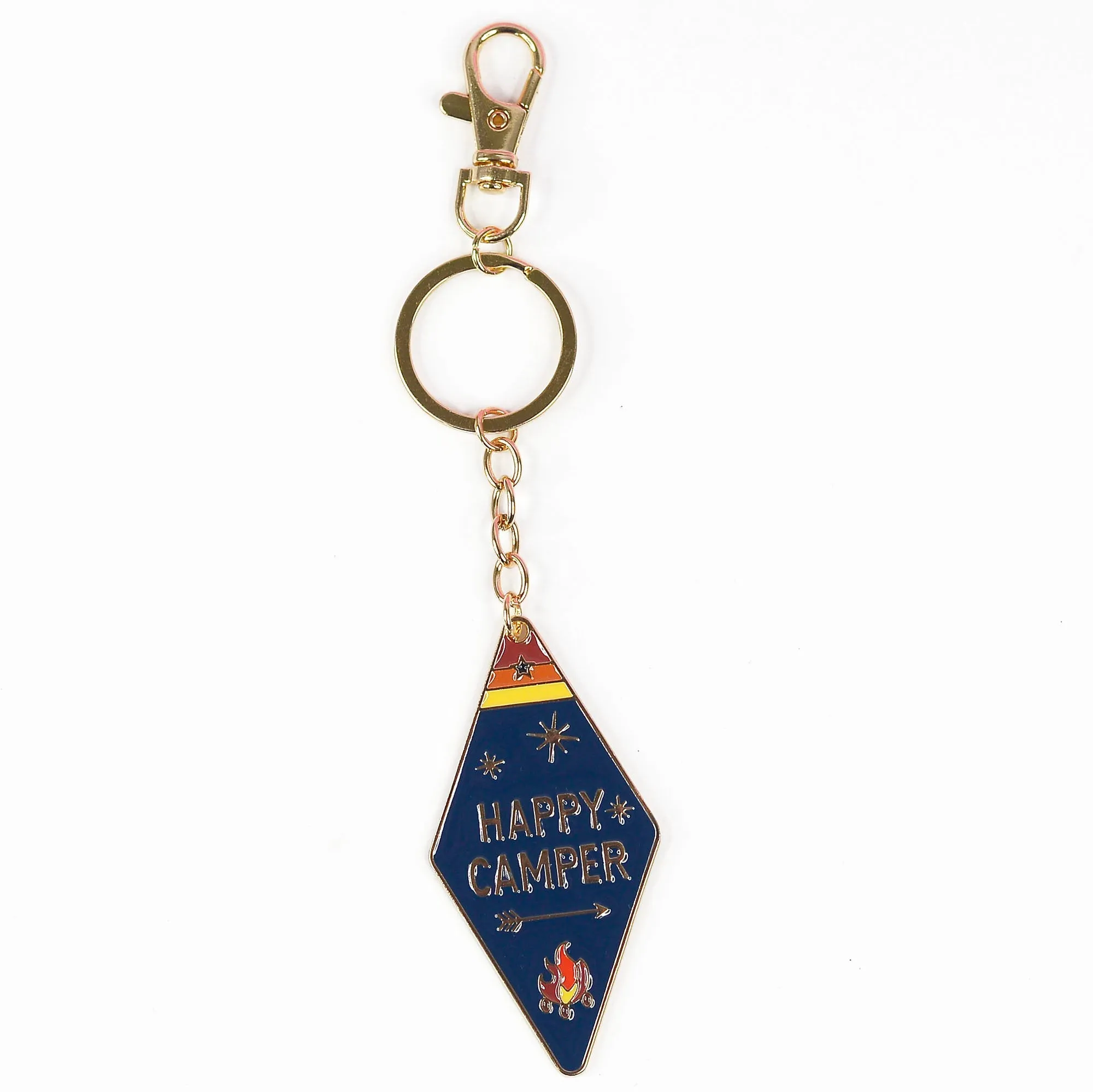 Camp Collection Enamel Keychain