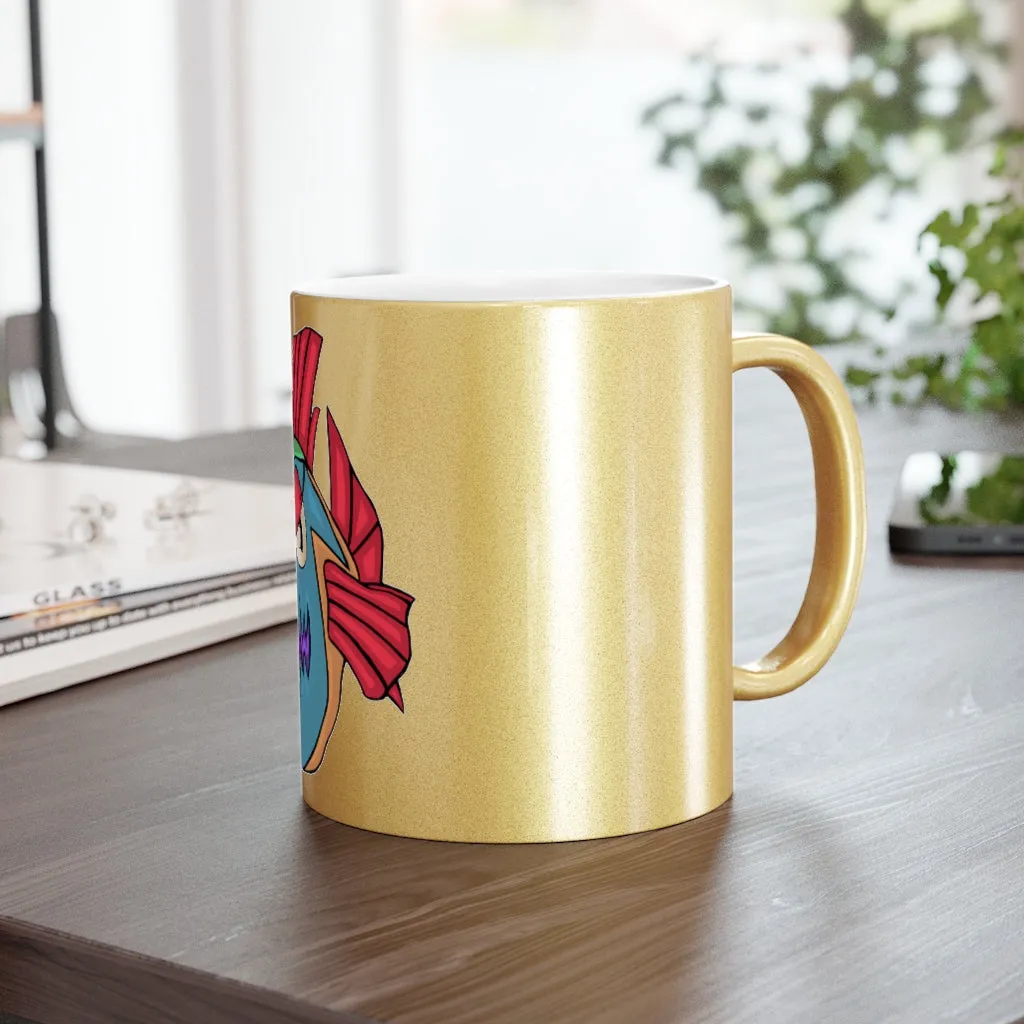 Carnevornip Metallic Mug (Silver\Gold)