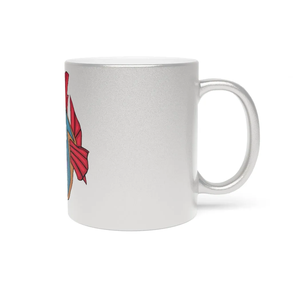 Carnevornip Metallic Mug (Silver\Gold)