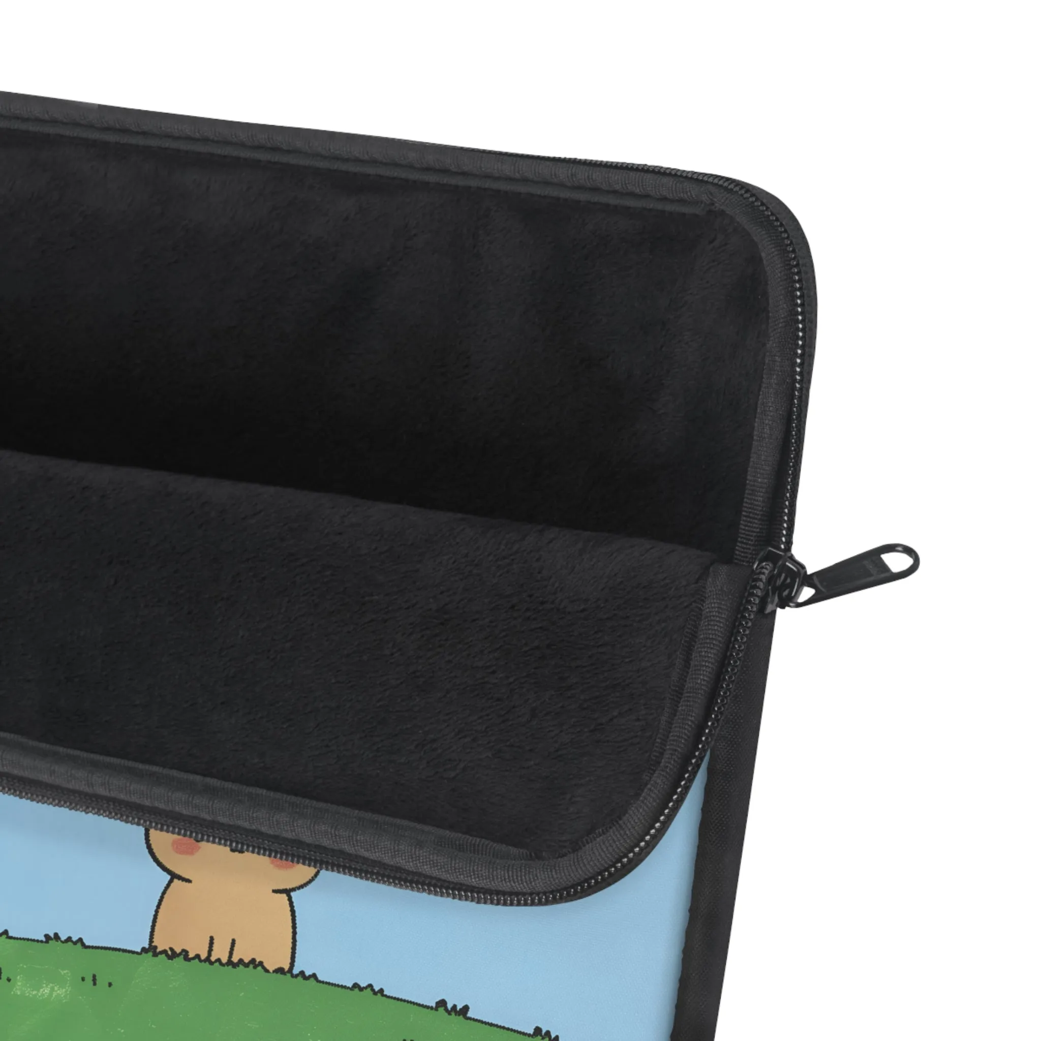 Cat in the Park Laptop Sleeve