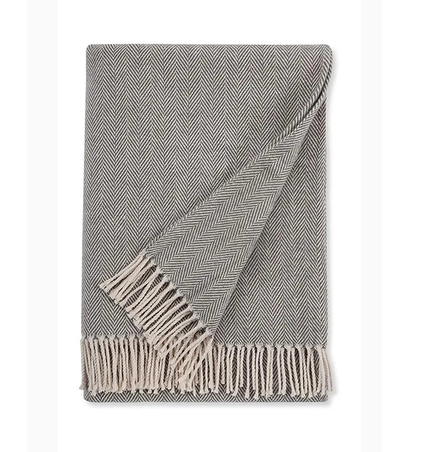 Celine Charcoal Throw by Sferra