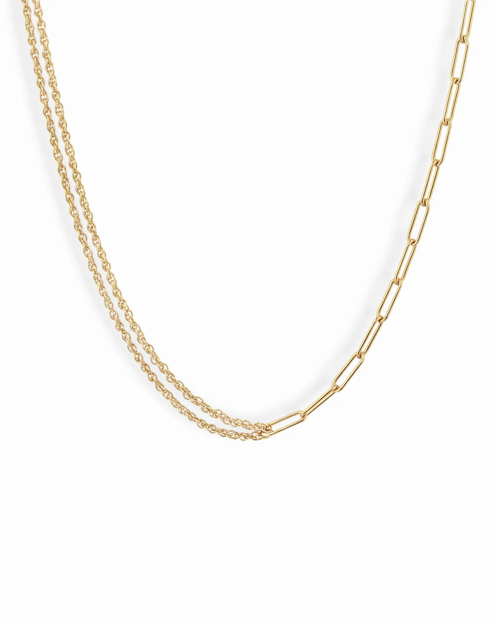 Celine Duo Chain Necklace