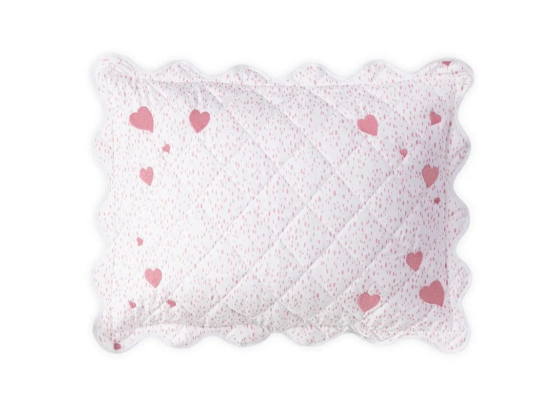 Celine Hearts Mini Pillow by Matouk