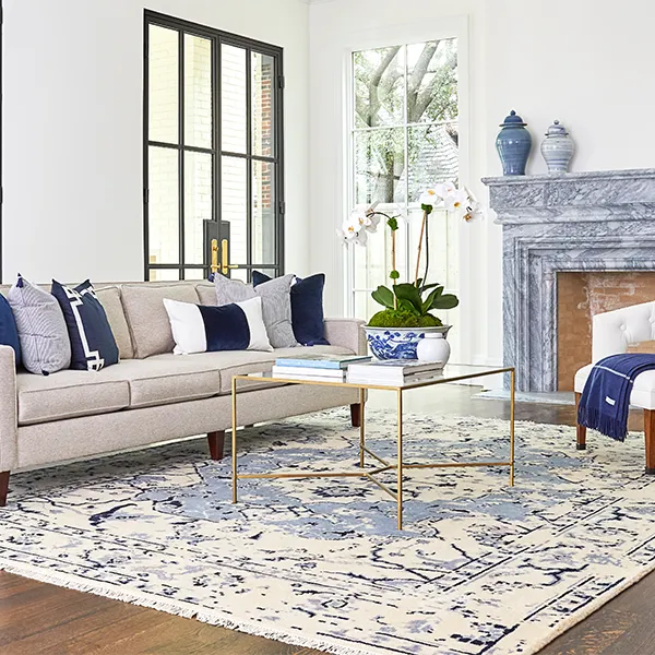 Celine Rug in Bleu