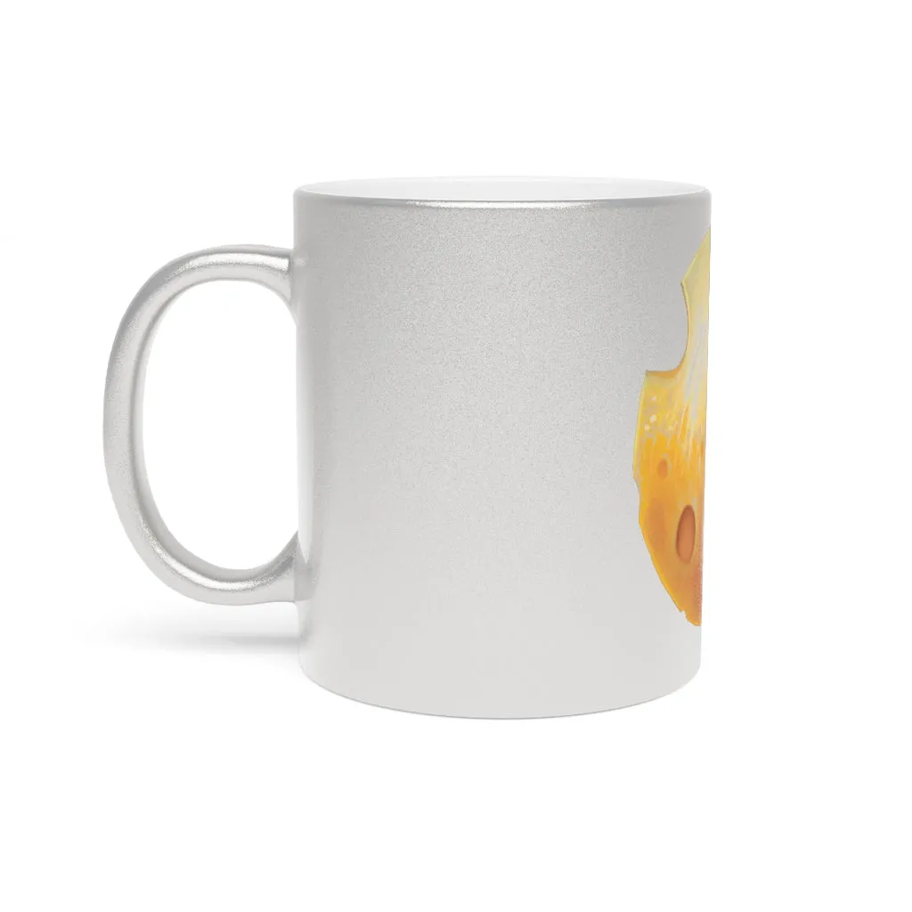 Cheese Metallic Mug (Silver / Gold)