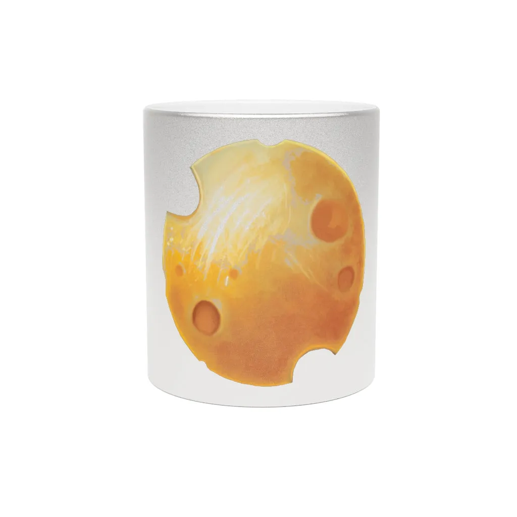 Cheese Metallic Mug (Silver / Gold)