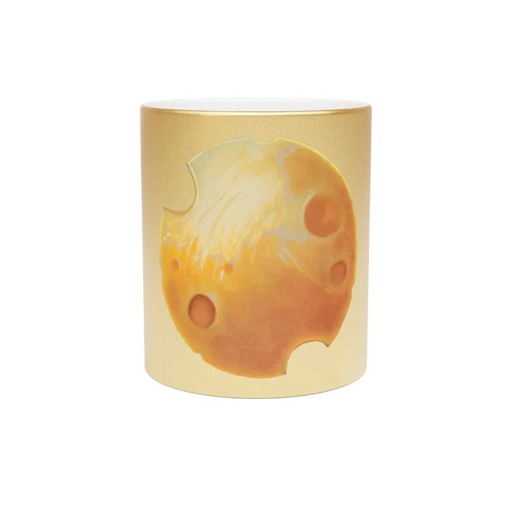 Cheese Metallic Mug (Silver / Gold)