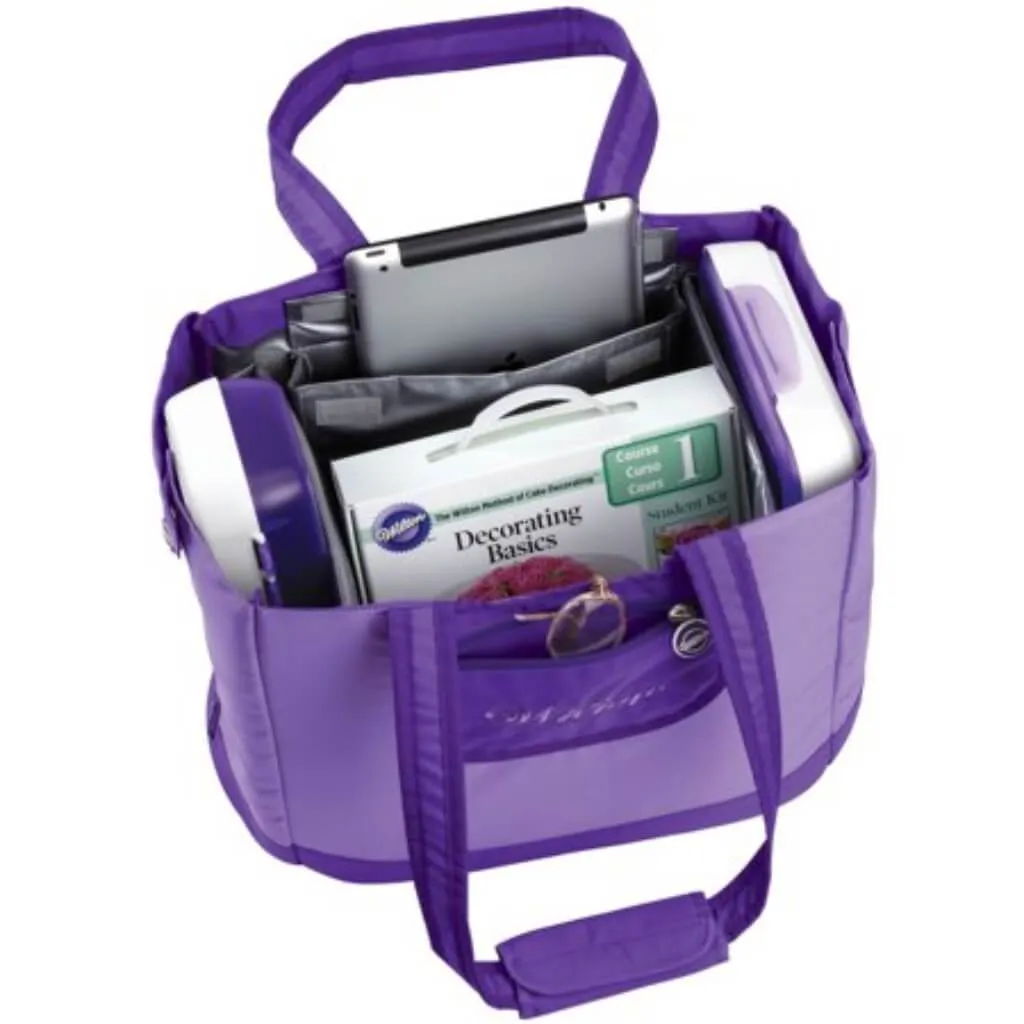 Decorator Preferred Carry-All Tote 10in x 17.5in x 14in Purple