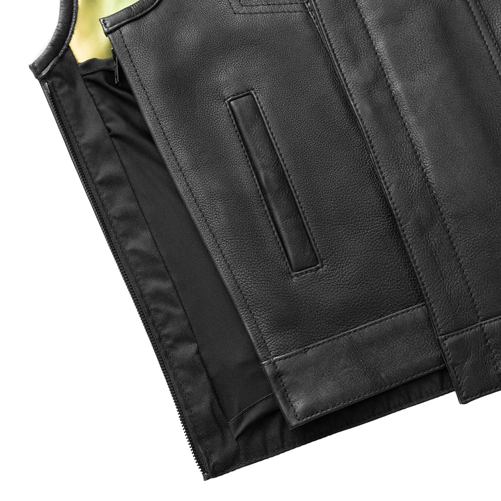 Dio - Men's Leather Motorcycle Vest - Limited Edition