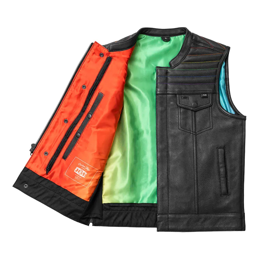 Dio - Men's Leather Motorcycle Vest - Limited Edition