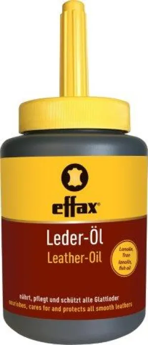 Effax Leather Oil w/applicator brush