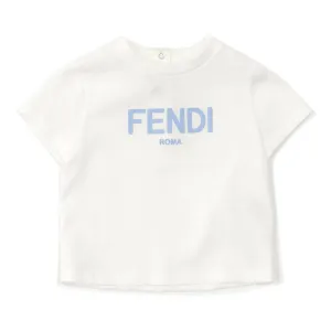 Fendi Baby White T-Shirt