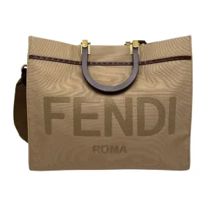 Fendi Canvas Sunshine Tote