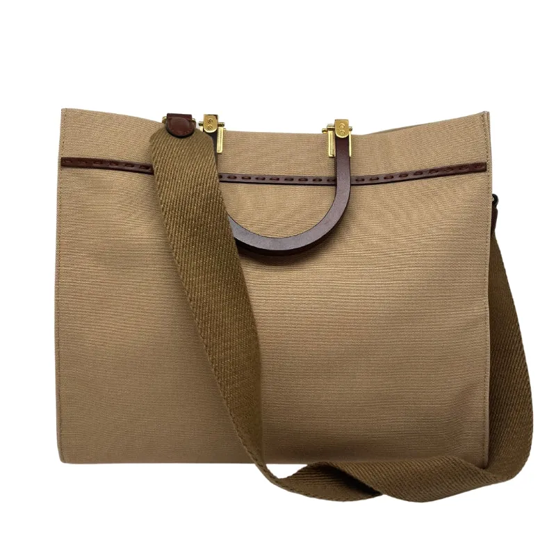 Fendi Canvas Sunshine Tote