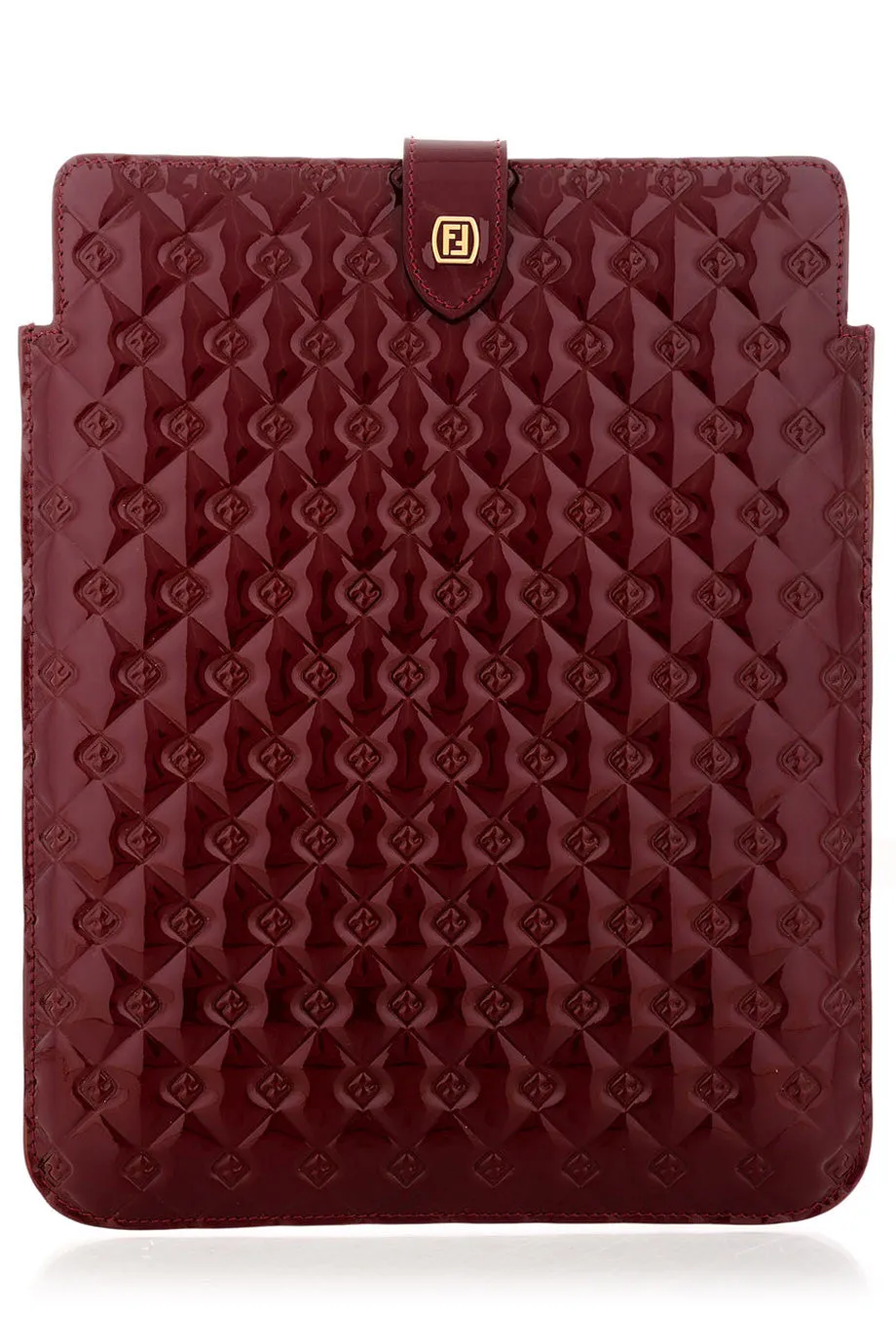 FENDI QUILTED Bordeaux iPad® Case