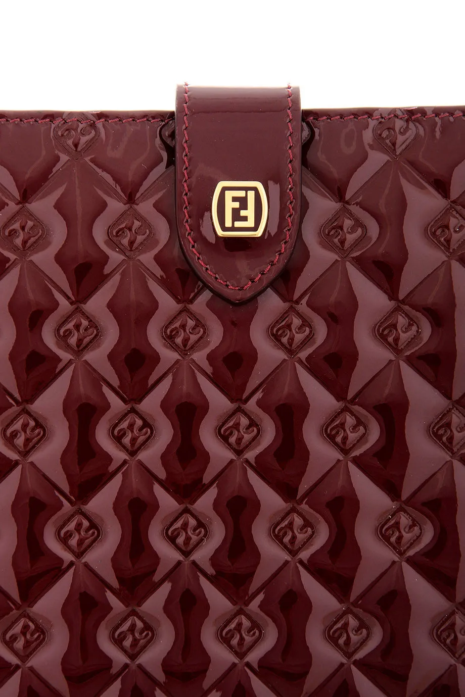 FENDI QUILTED Bordeaux iPad® Case