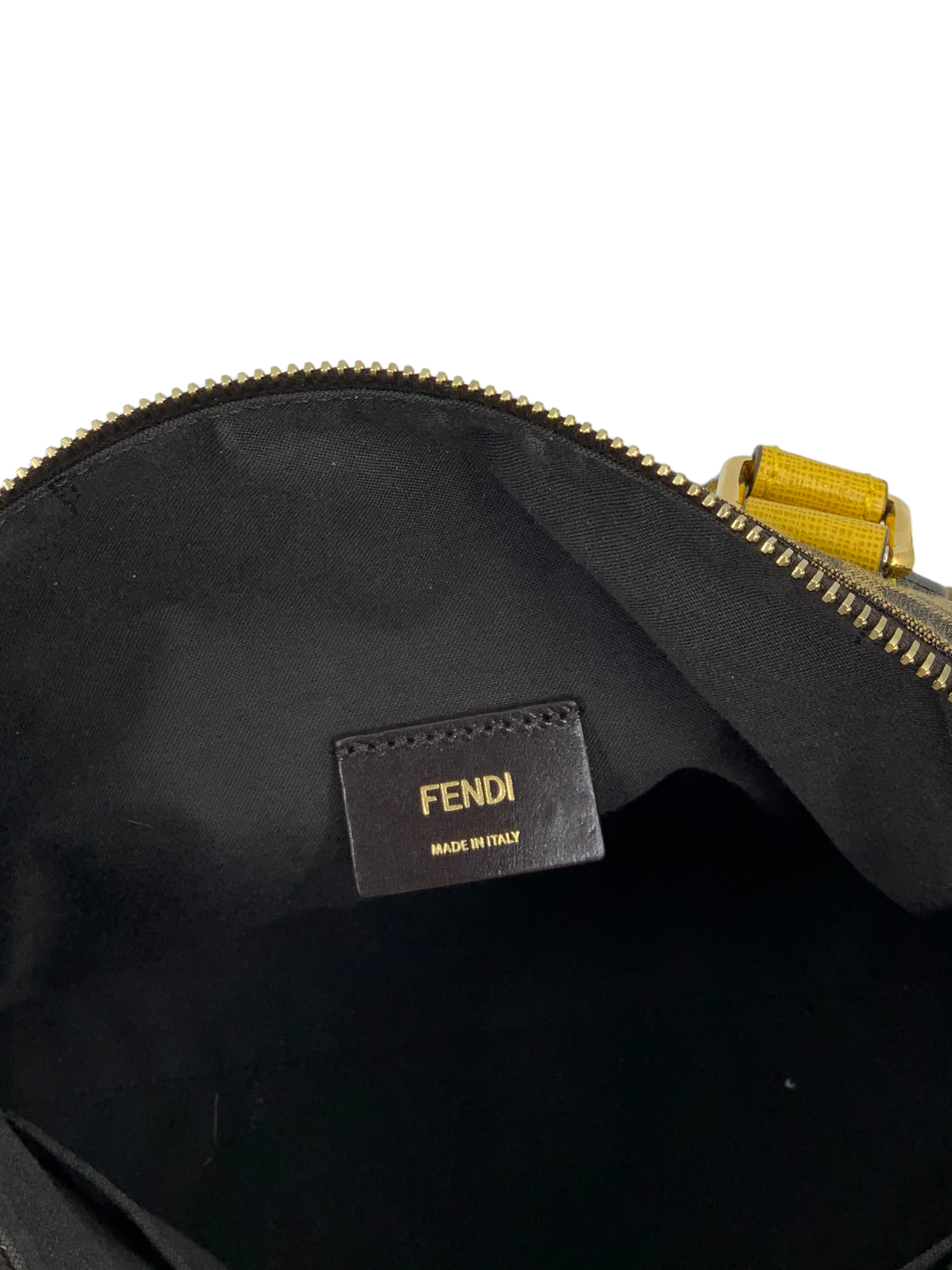 FENDI Zucca Canvas Chef Boston Bag