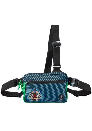 Grateful Dead Bandit Bag - Black / Blue / Green