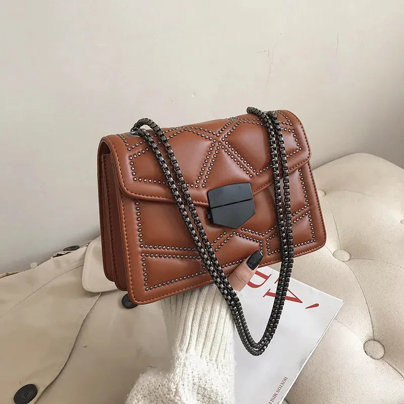 Handbags | Chain Brand PU Leather Bags | Fashion Shoulder Bag | Lady Luxury Small Handbags