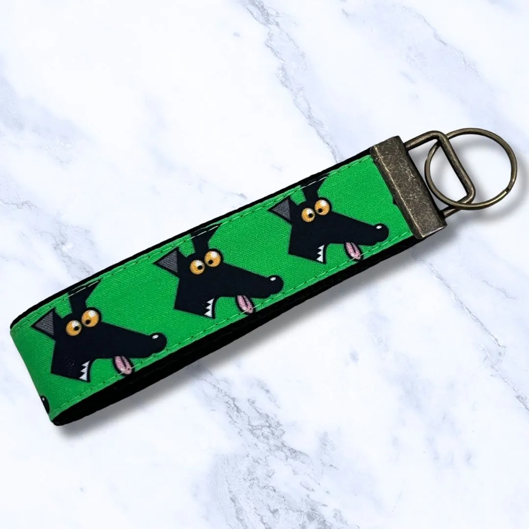 Key Leash Derpy Hounds Green