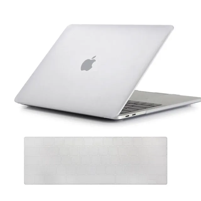 Laptop Bag Case for Macbook Pro 13 15 Air 11 12 13" Clear Matte Hard Case for Mac Book Pro 13.3 15.4  inch with Retina 2016 2017