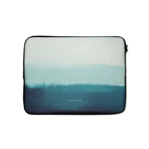 Marine Green Tie Dye Laptop Sleeve