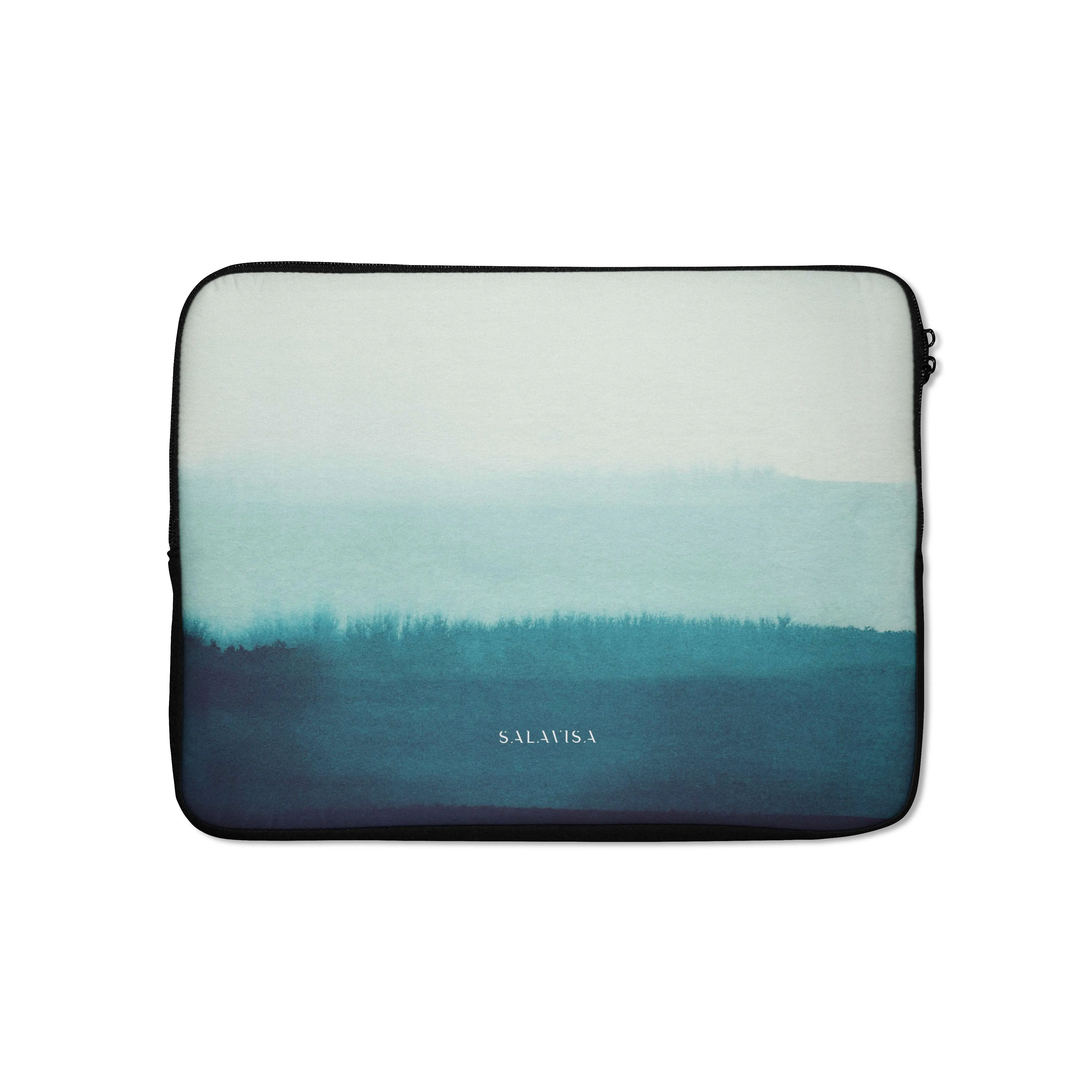 Marine Green Tie Dye Laptop Sleeve