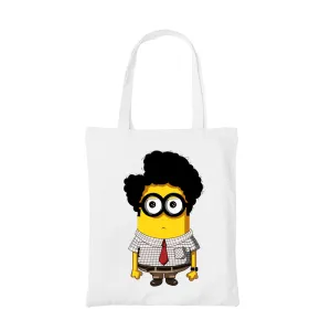 Minions Tote Bag - Nerdy Min