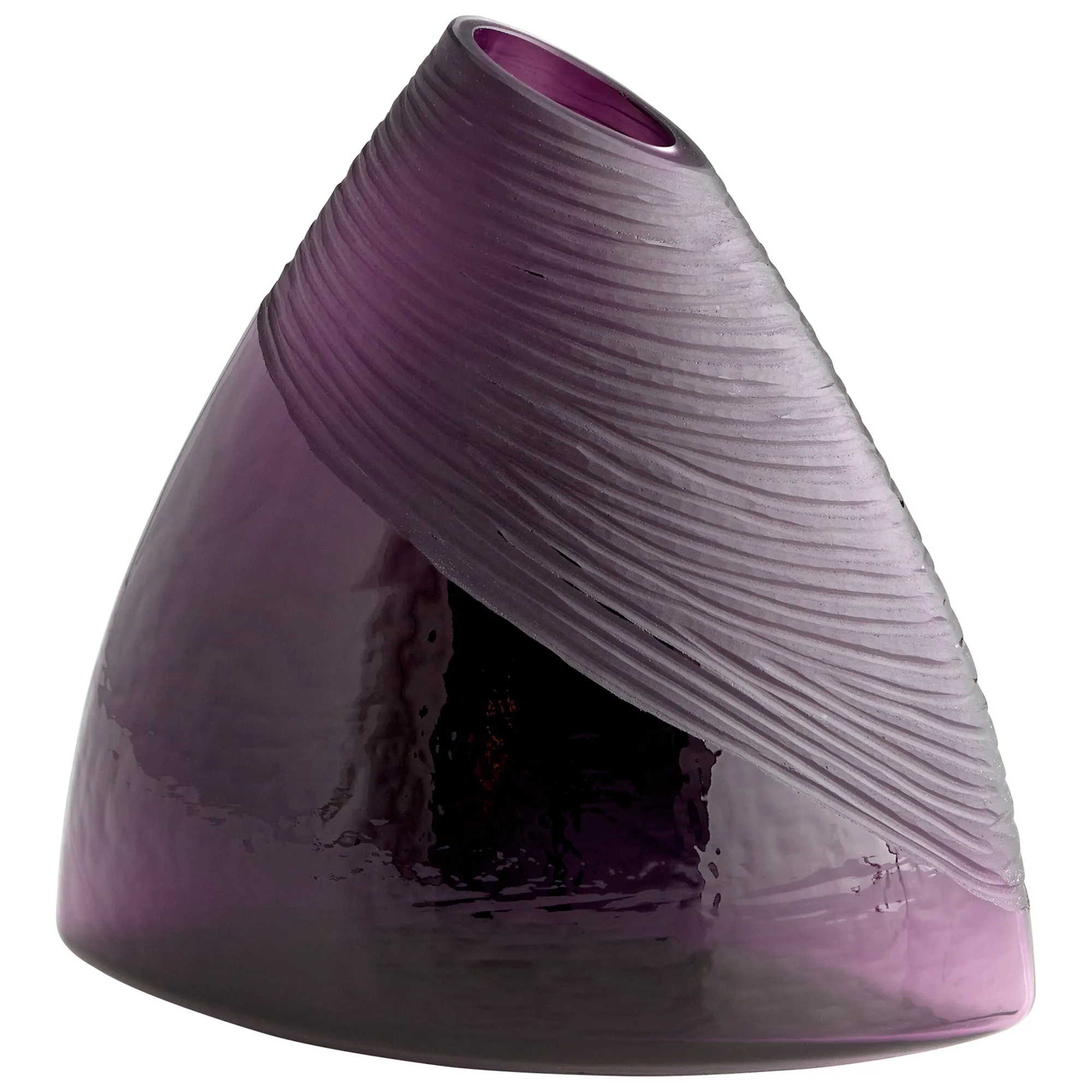 Mount Amethyst Vase-SM by Cyan