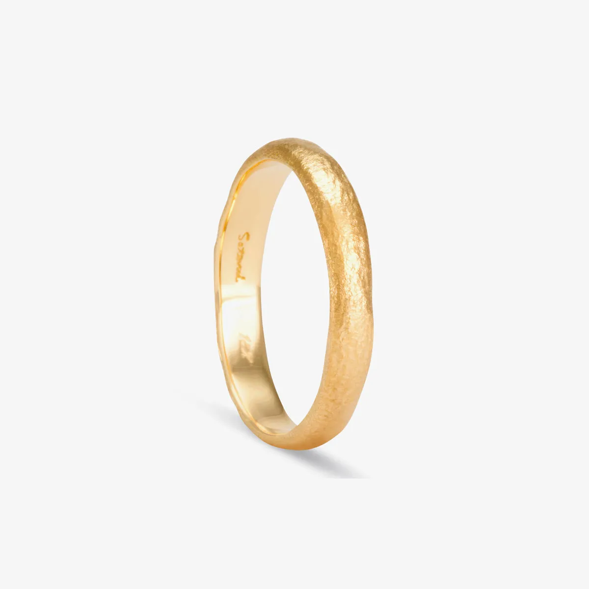 MR0103 | 3.6mm Rough Rounded Band