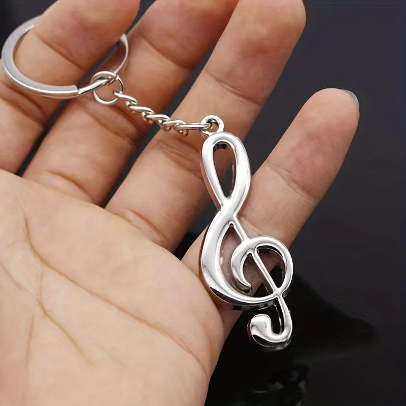 Music Note Keychain for Music Fans  Stylish and Durable Charm